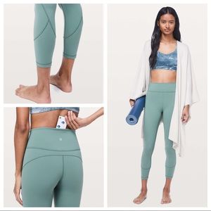 SOLD Lululemon In Movement Tight 25" Frosted Pine